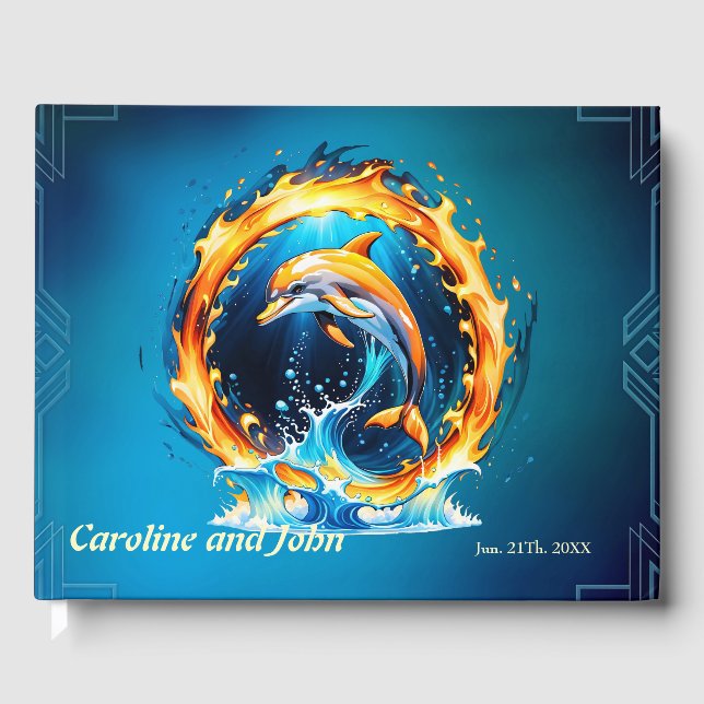 Ett fascinerande samspel mellan elden och vatten. gästböcker (Framsida)