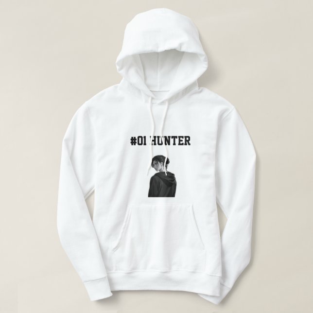 Ett felsteg - Mörkt HAnime Grafisk Hoodie (Design framsida)