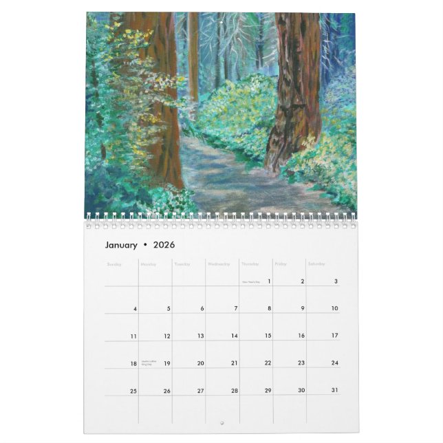 Ett fint år kalender (Jan 2026)