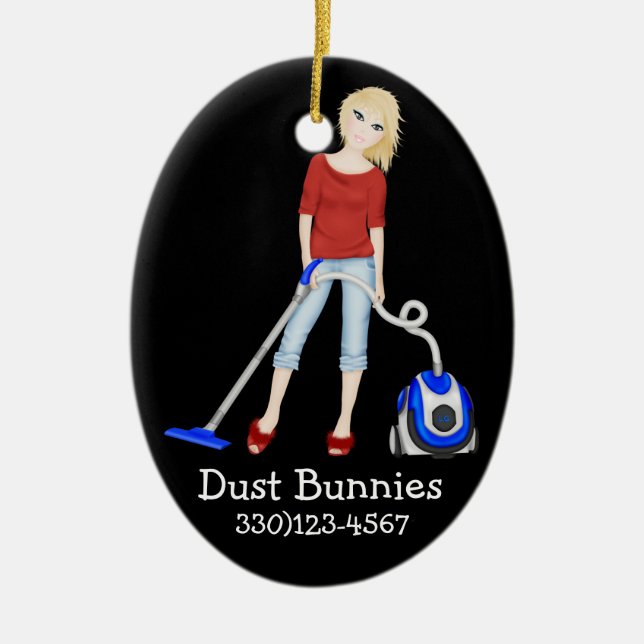 Ett fint CLEAN-tema Julgransprydnad Keramik (Framsidan)