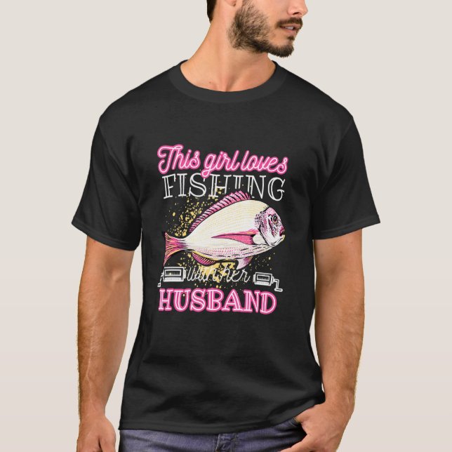 Ett Fiskedesign För Fisk  1 T Shirt (Framsida)