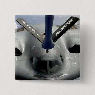 Ett flygplan för ande som B-2 in får, placerar Knapp