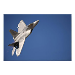 Ett flygplan för rovfågel F-22 Fototryck