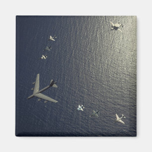 Ett flygplan för US-flygvapen B-52 Stratofortress Magnet