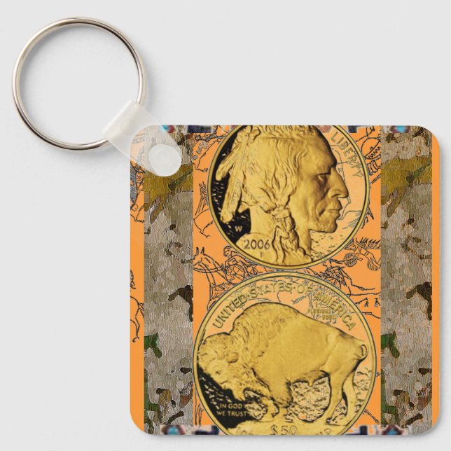 "Ett folkens väg" Nyckelring (Framsida)
