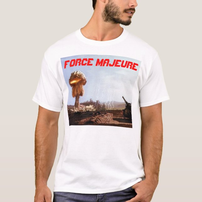 Ett force majeureklanT-tröja -- Stora vapen T-shirt (Framsida)