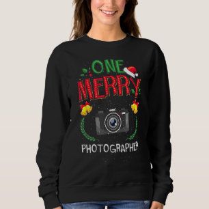 Ett foto av merry Photograf Ugly jul T Shirt