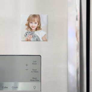 Ett foto magnet