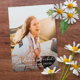 Ett fotominnesprogram för Loving Tribute-Fullt Program