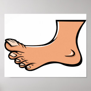 Ett fots Poster