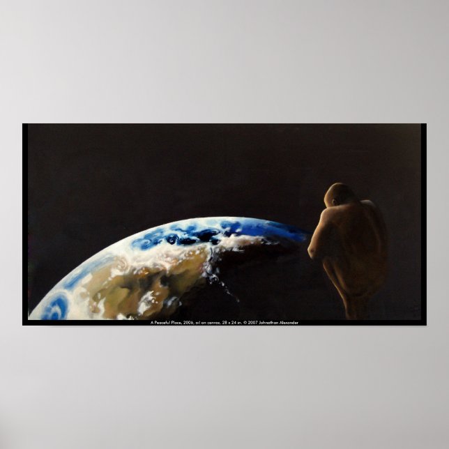 Ett fredligt Ställe Poster (Framsidan)