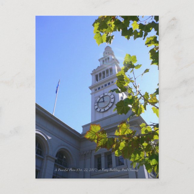 Ett fredligt Ställe.. Vykort (Framsida)