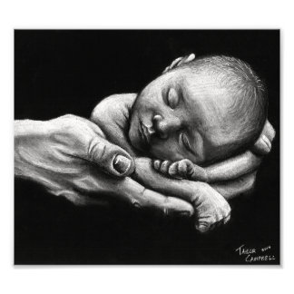 Ett fredligt viloläge fototryck