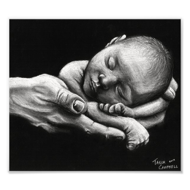 Ett fredligt viloläge fototryck (Framsidan)