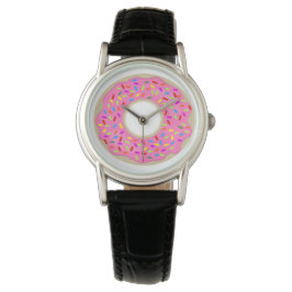 Ett frostigt Tecknad för Donut Cute Cute Armbandsur