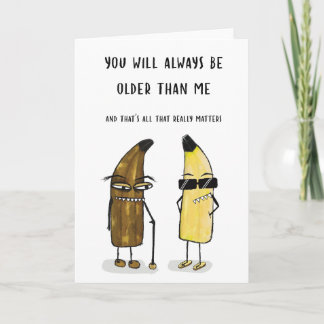 Ett gammalt årligt födelsedagskort kort