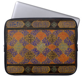 Ett gammalt dekorativt Bok-skydd Laptop Fodral