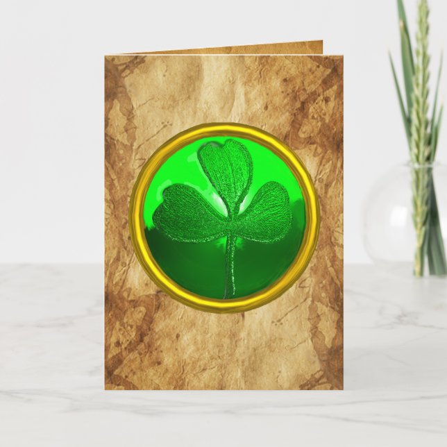 Ett gammalt irländskt välsignelhus för Tur Helgkort (Framsida)