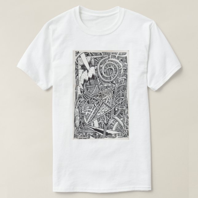 Ett gammalt spel t shirt (Design framsida)