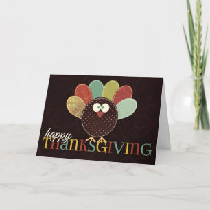 Ett gemensamt lappverk - Turkiets Thanksgiving Helgkort