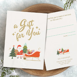 Ett gift från Santa