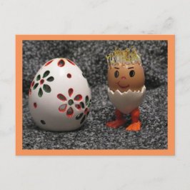 Ett gigantiskt vykort för ägg i Påsk hittades