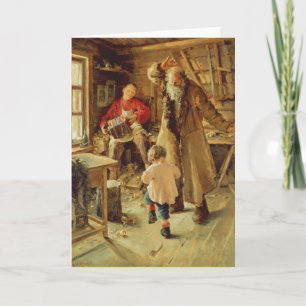 Ett glatt ögonblick 1897 helgkort