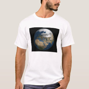 Ett globalt beskådar över Europa och skandinavie T-shirt