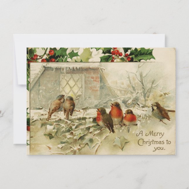 Ett God jul till dig - Helgdag-kort Julkort (Framsida)