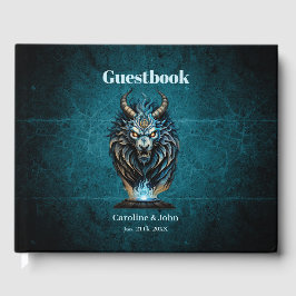 Ett häftigt blått djur, en majestät varelse gästböcker