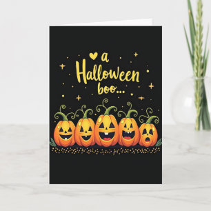 Ett Halloween-roligt kort