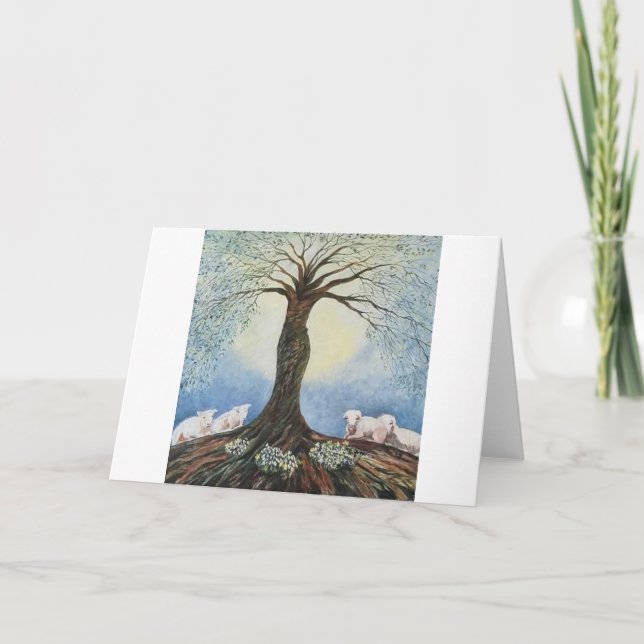 Ett hälsningkort St Brigid från för en idé ' Kort (Framsida)