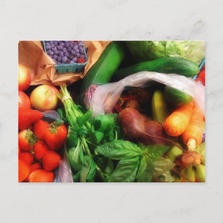 Ett hälsosamt påminnelsevykort vykort