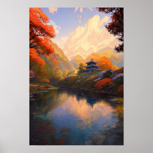 Ett hänförande från rymden till naturens hjärta poster (Framsidan)