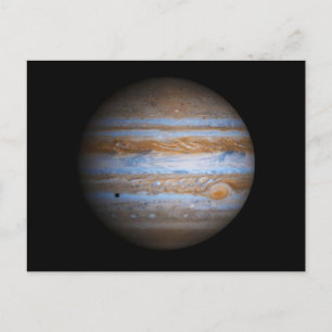 Ett häpnadsväckande foto av Planet Jupiter Vykort