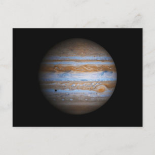 Ett häpnadsväckande foto av Planet Jupiter Vykort