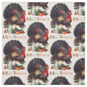 Ett happy thanksgivingTurkiet tyg