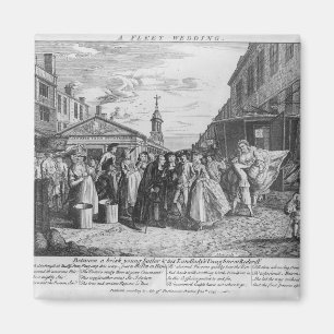 Ett hastigt bröllop, 1747 magnet