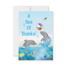 Ett hav av tack Dolphin Volleyball Ocean