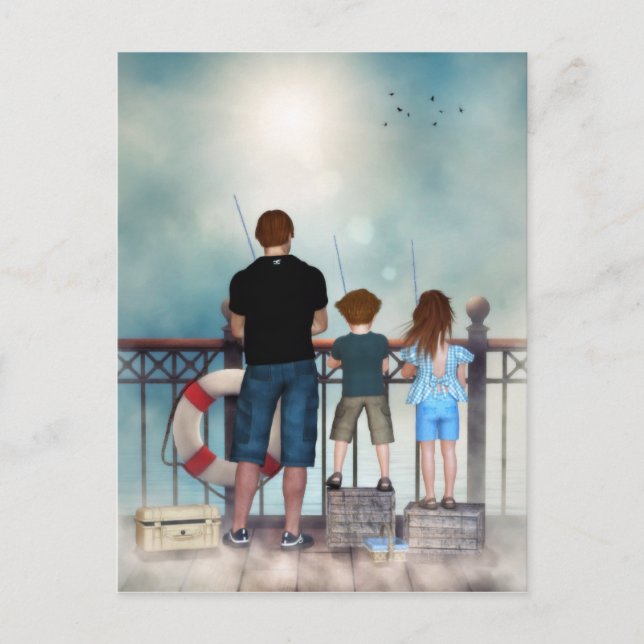 Ett hav av vykort för återgivning (text) (Framsida)