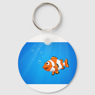 Ett hav med en nemofisk nyckelring