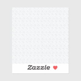 Ett helt vitt, funktionslöst yta fyller klistermärken