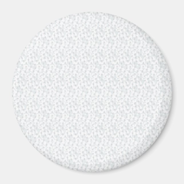 Ett helt vitt, funktionslöst yta fyller magnet (Framsidan)