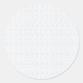 Ett helt vitt, funktionslöst yta fyller runt klistermärke