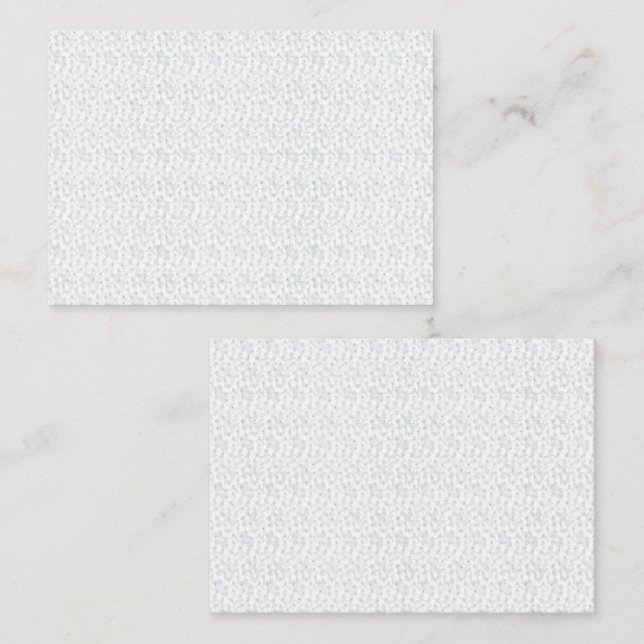 Ett helt vitt, funktionslöst yta fyller tidsbeställning kort (Fram/baksida)