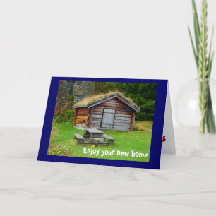 Ett hem i bergen kort