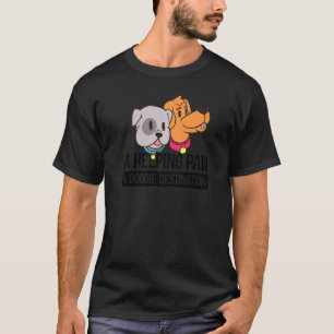Ett hjälpmedel för Tass Cute Hundar Animals Pet Si T Shirt
