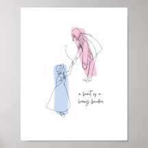 ett hjärta är en tung börda, minimal design