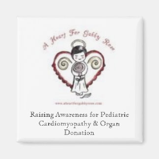 Ett hjärta för Gabby Ro Magnet