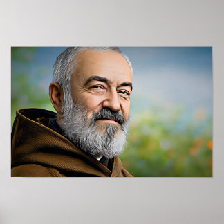 Ett hjärta för Gud: Saint Padre Pio Poster